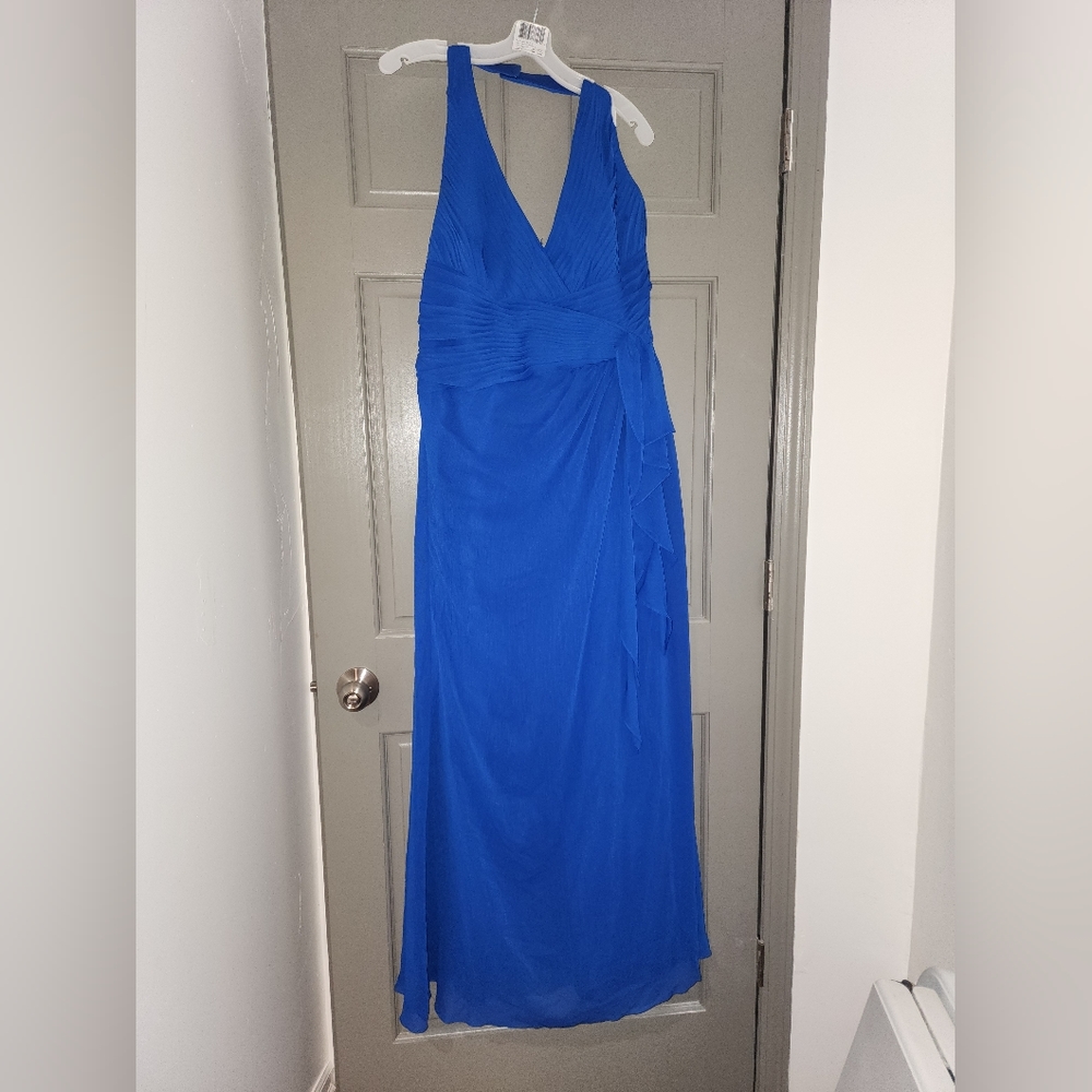 Long Mesh Dress  DAVID'S BRIDAL  Bridesmaid Dress F12688